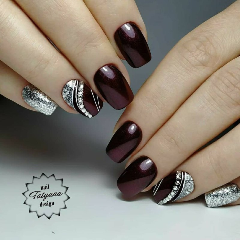 Матовый маникюр