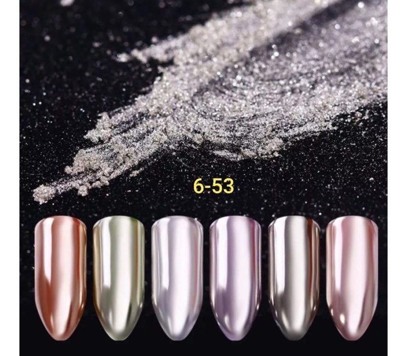 Гель лак Шиммер серебро