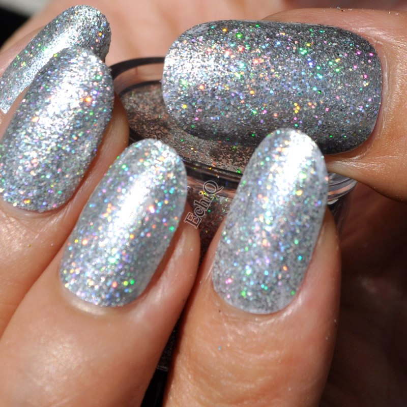 Глиттер Holographic Silver