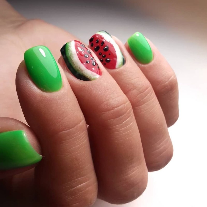 Фруктовый маникюр