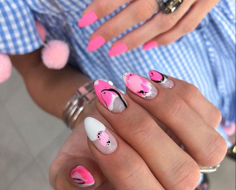 Летний маникюр