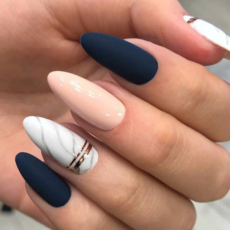 Свадебный маникюр 2021 для невесты