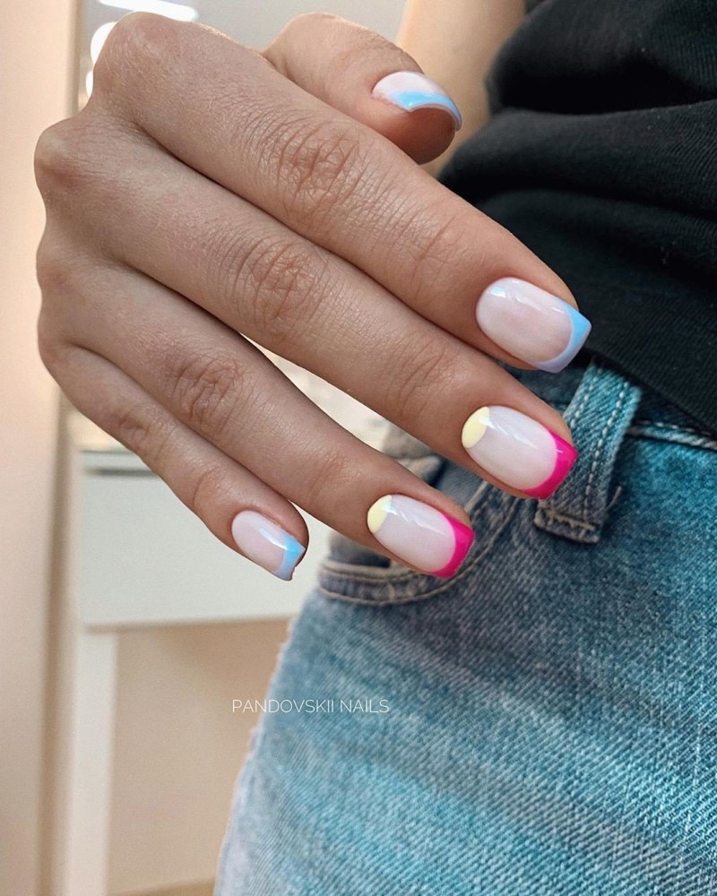 Простой дизайн ногтей