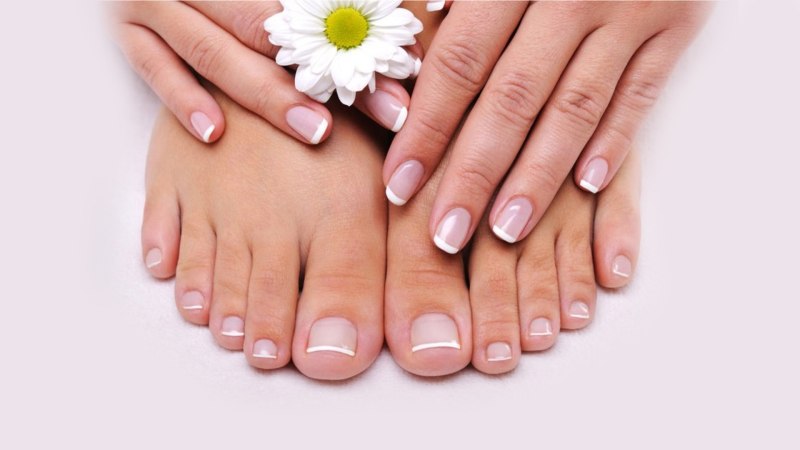 Педикюр шеллак