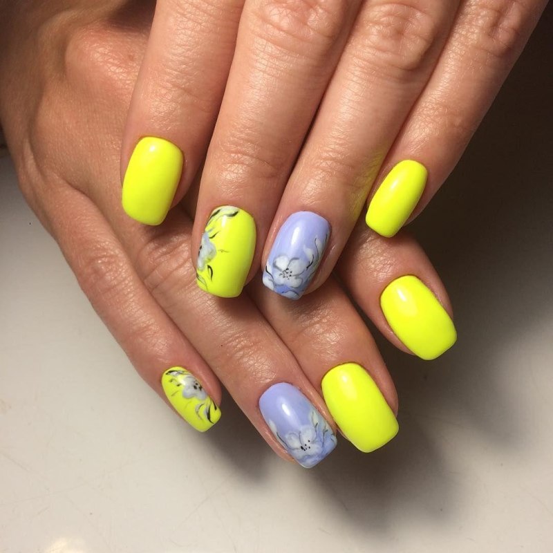 Маникюр шеллак