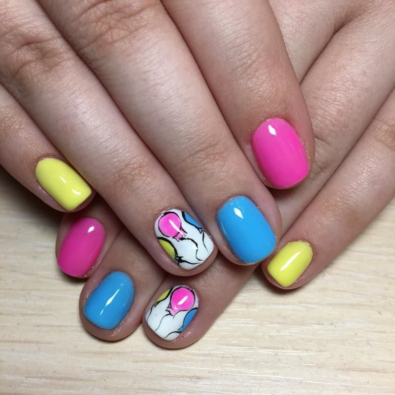 Маникюр лето