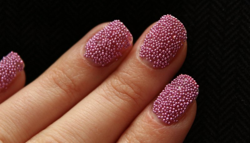 Маникюр бульонки