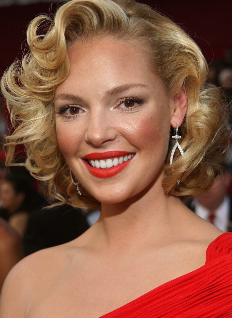 Кулри на короткик волос ф