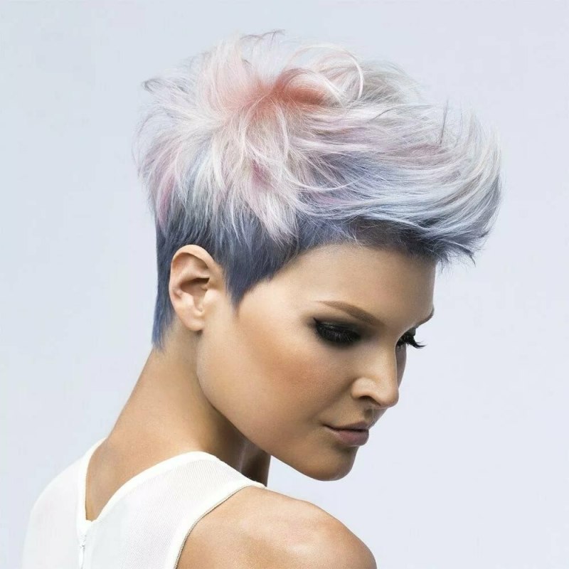 Пикси андеркат пепельный