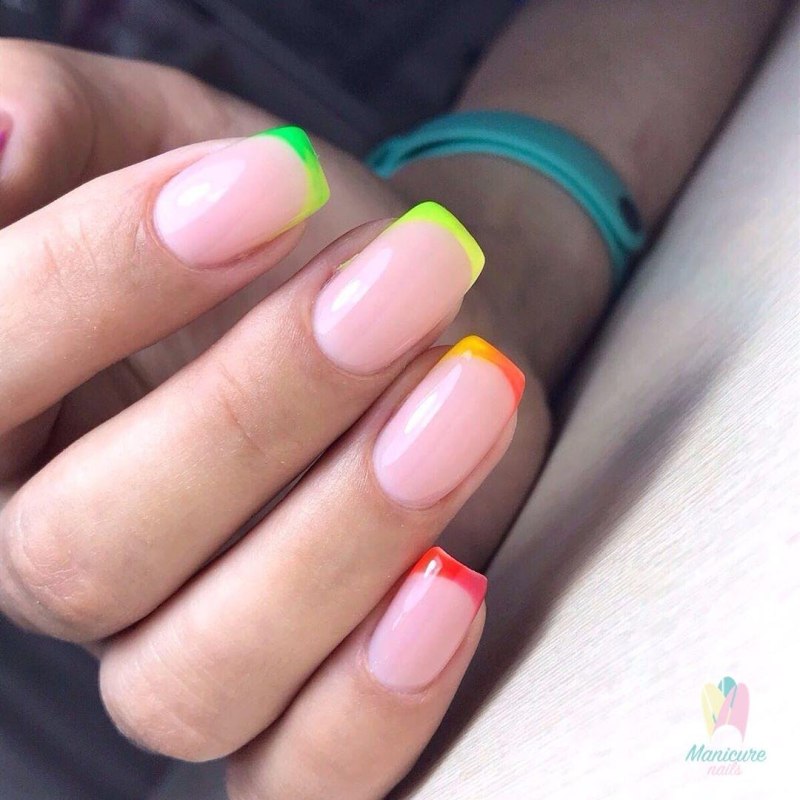 Шеллак френч цветной