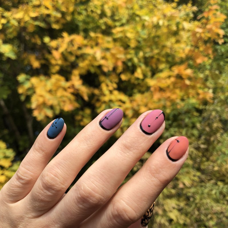 Осенний маникюр