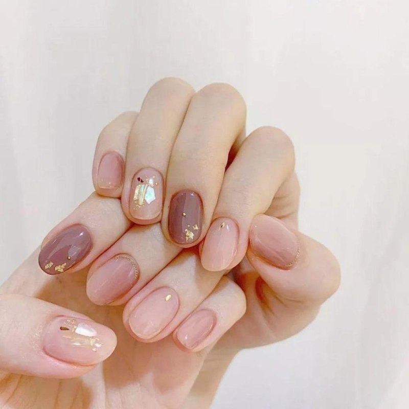 Ногти осень