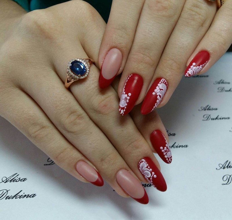 Нурмухаметова Анастасия красный френч