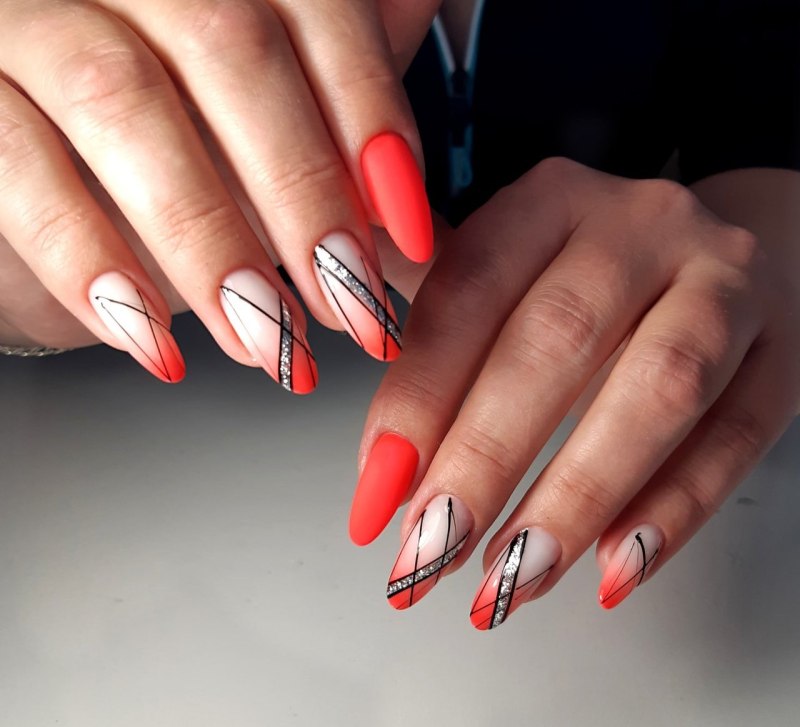 Красный френч на длинные