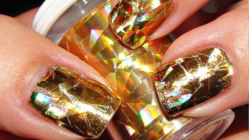 Жидкая фольга для ногтей