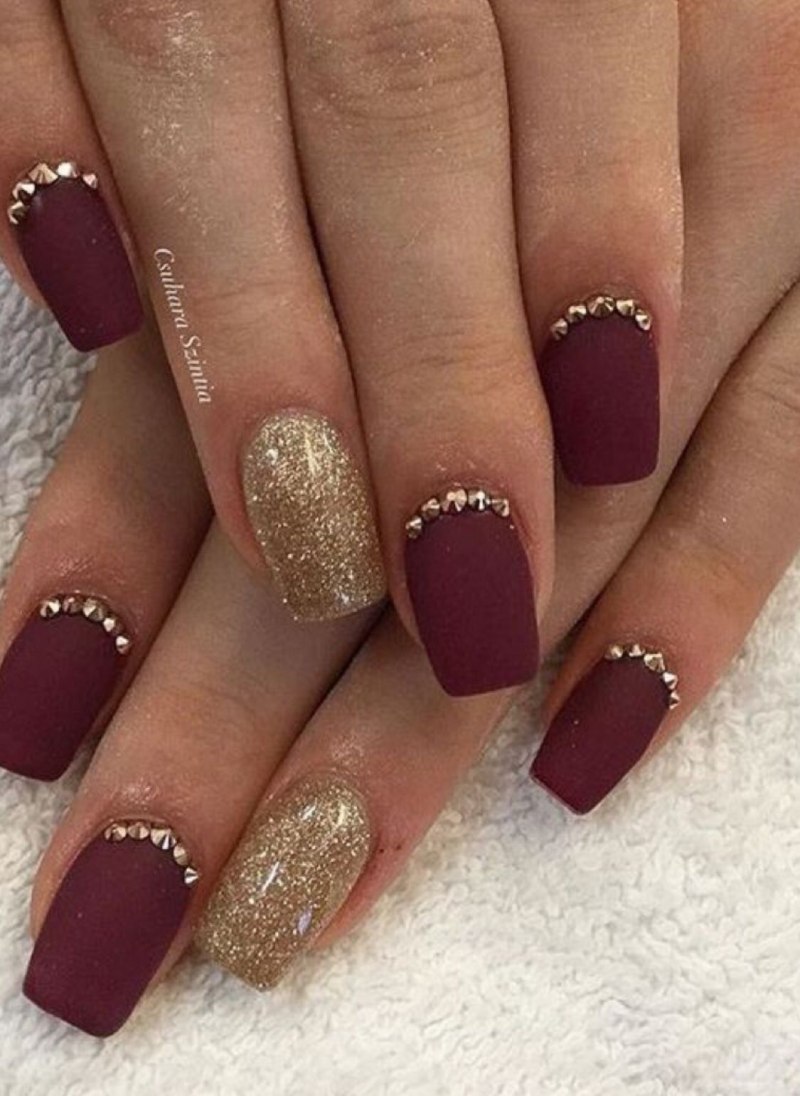 Бордовый френч