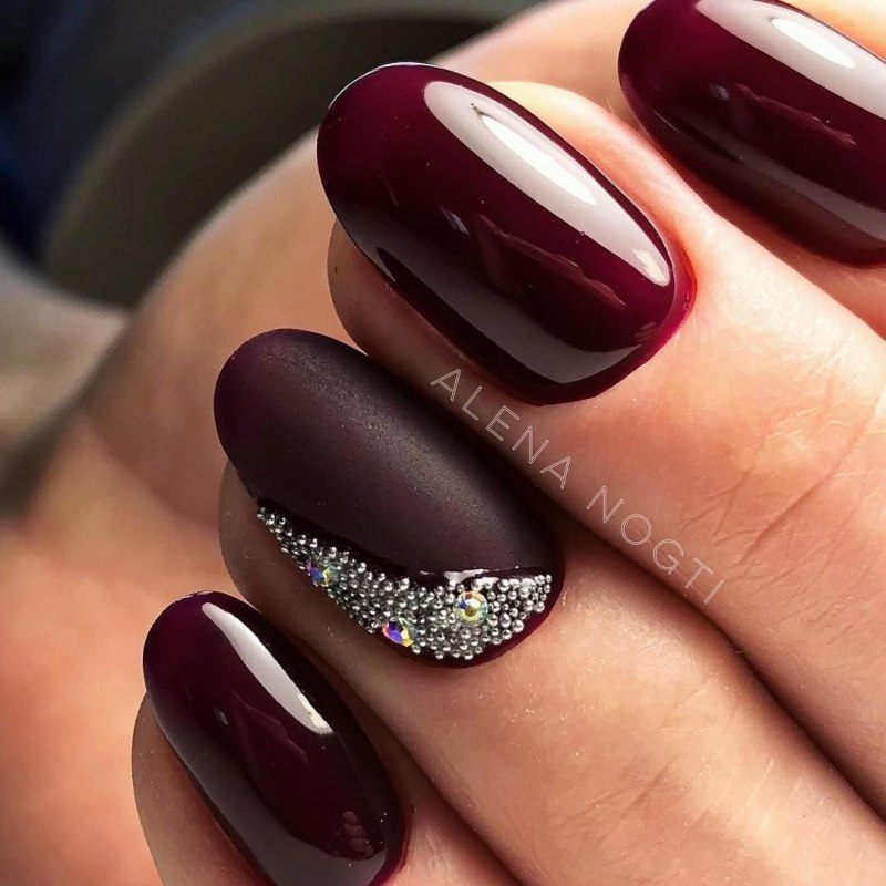 SEREBRO гель-лак марсала