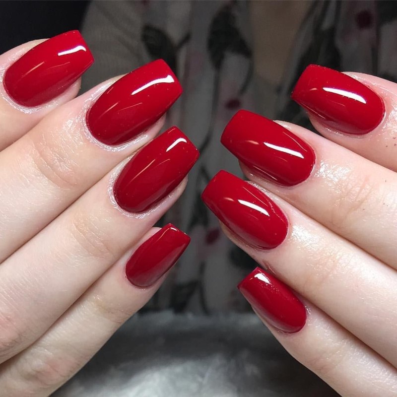 OPI гель лак красные оттенки