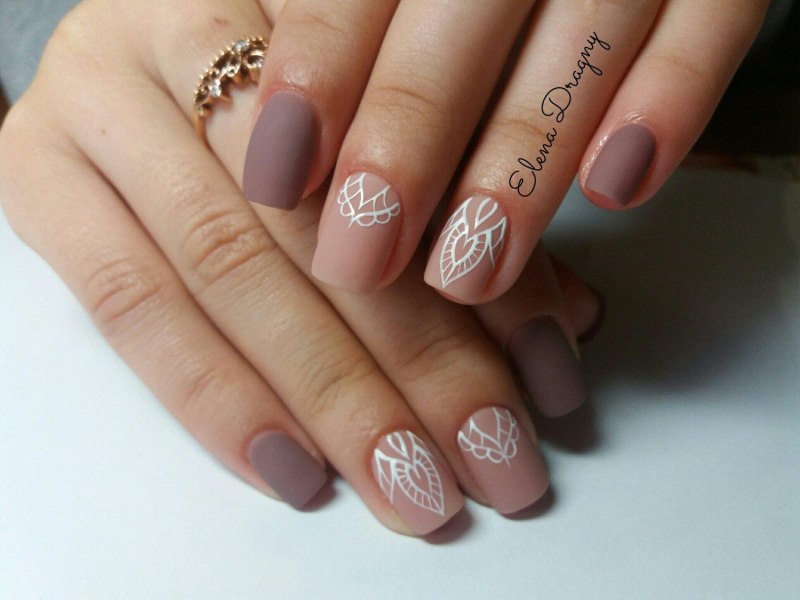 Маникюр в школу