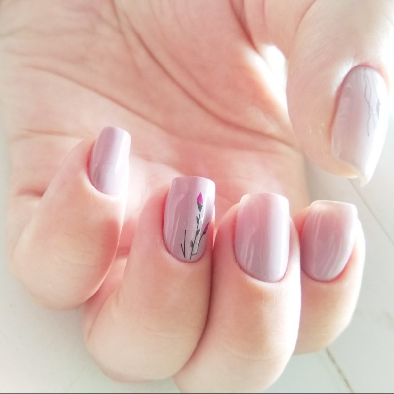 Маникюр накоторкие ногти