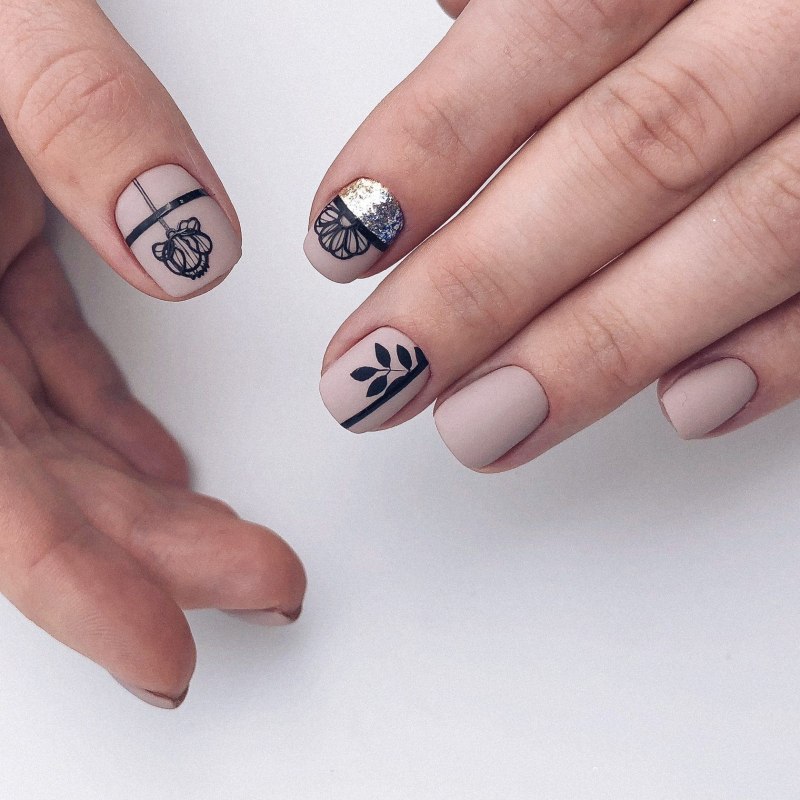 Нюдовый френч