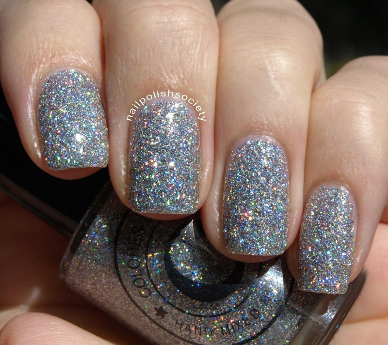 Ногти с блестками