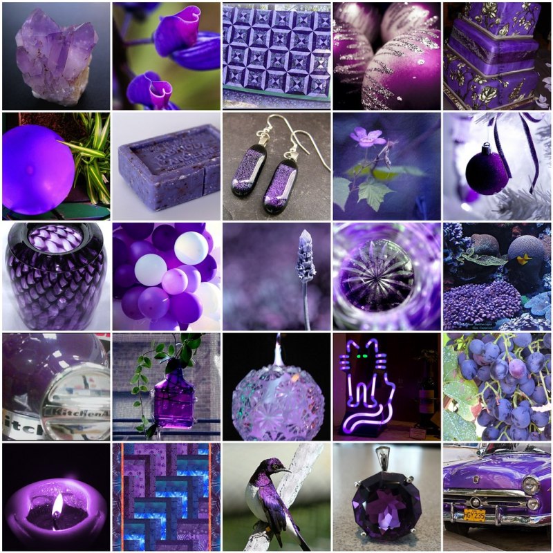 Фиолетовая тема