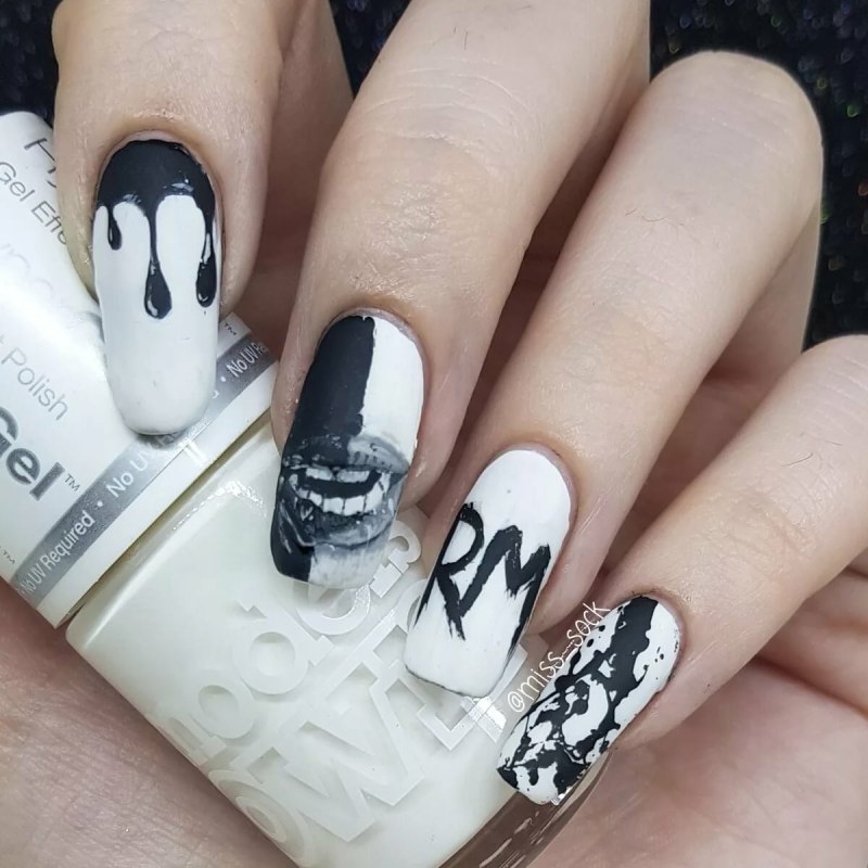 Маникюр корова