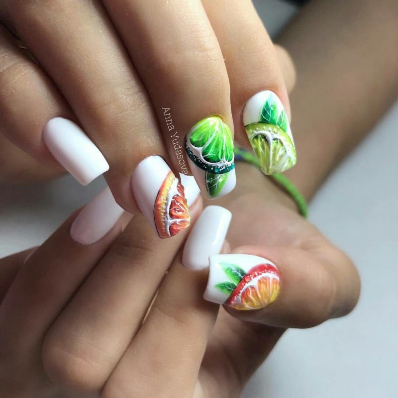 Летний маникюр