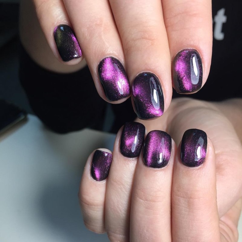 Гель лак 10д кошачий глаз