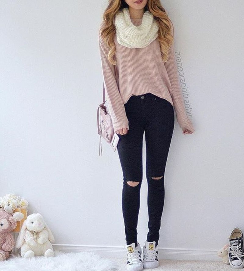 Стильная девушка