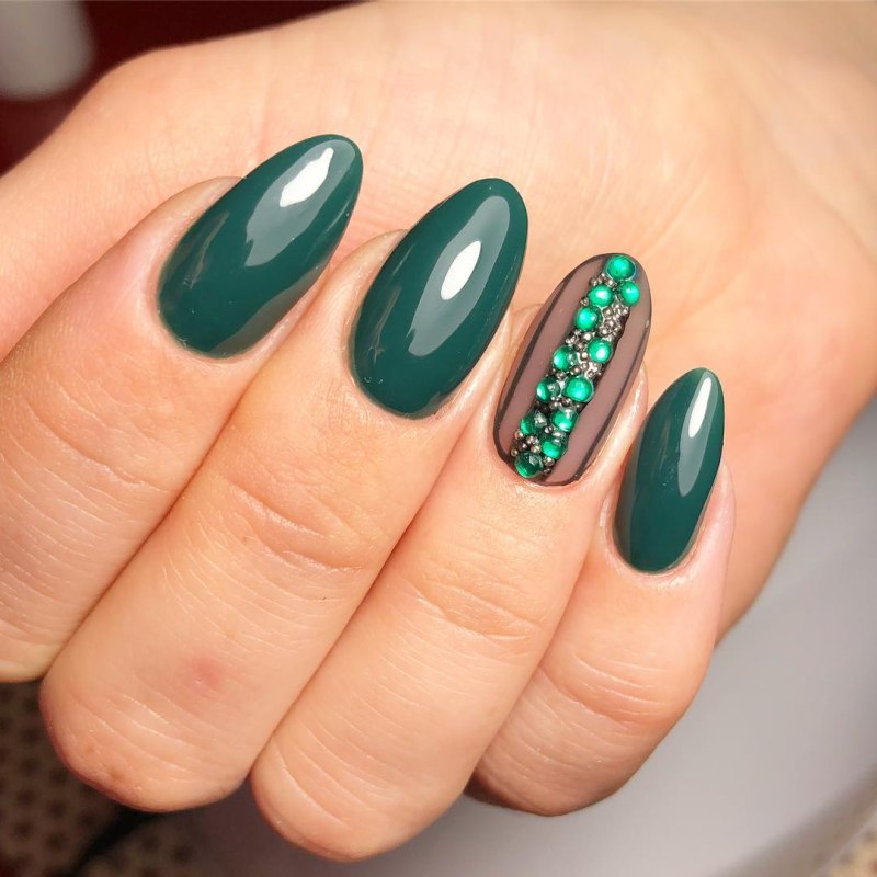 Шеллак малахит Шиммер