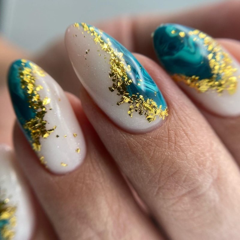 Френч с паутинкой