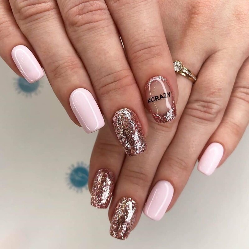 Разноцветный френч с блестками