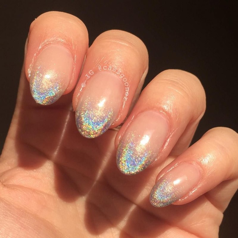 Французский маникюр на короткие