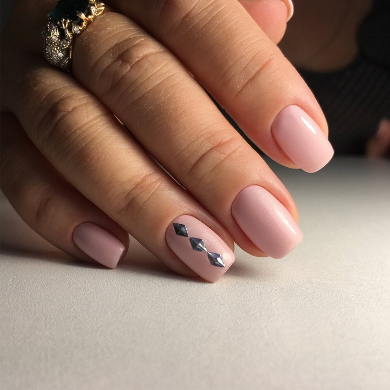 Ногти пастельные тона короткие