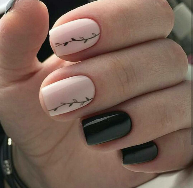 Легкий маникюр