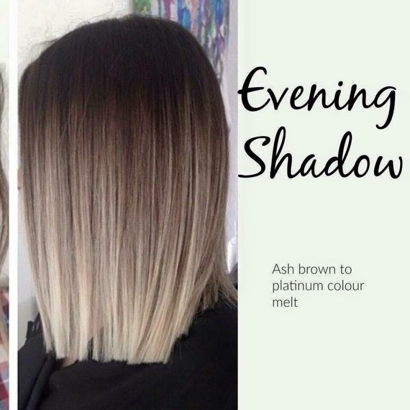 Балаяж на короткие волосы прямые волосы