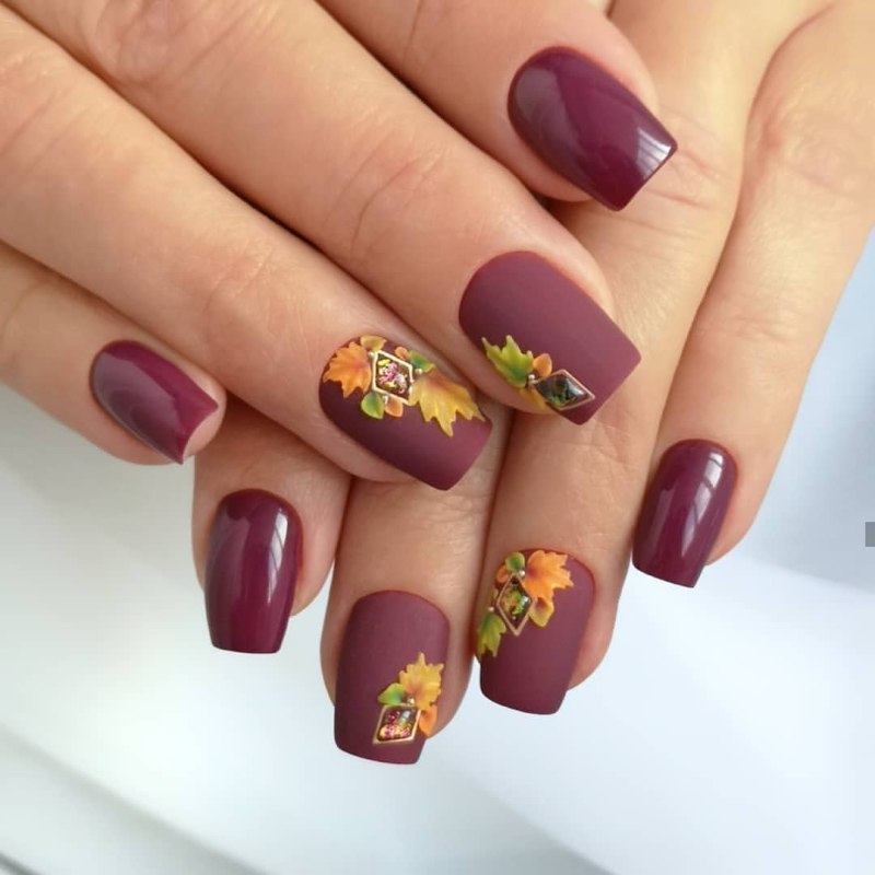 Осенний маникюр