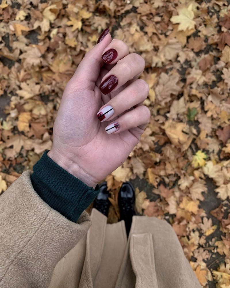 Шеллак бордо вишня 2020