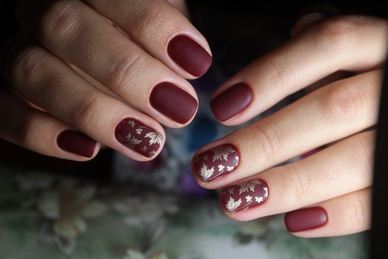 Осенний маникюр