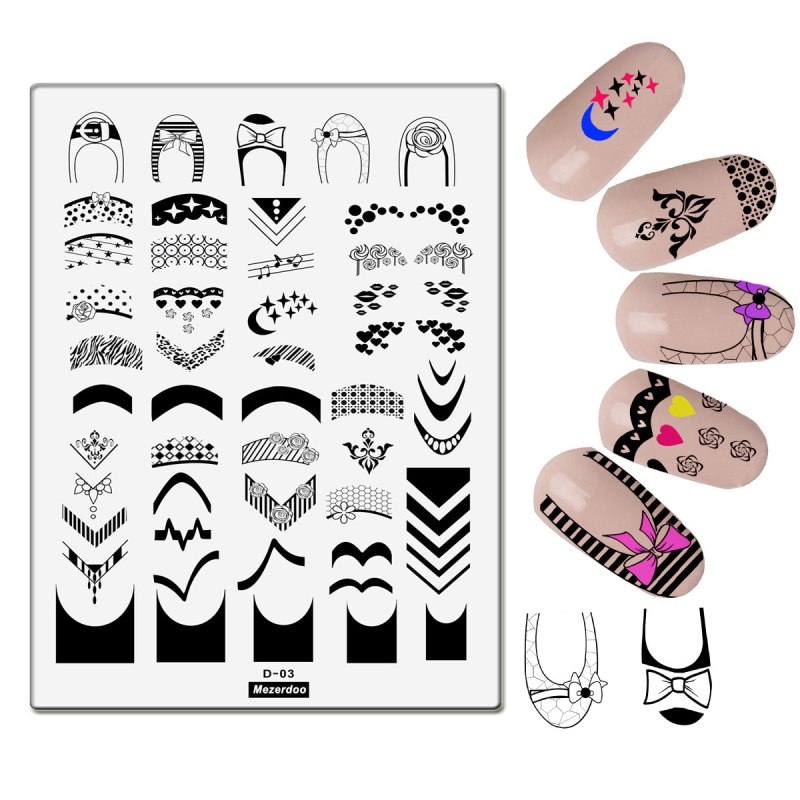 Трафарет для ногтей