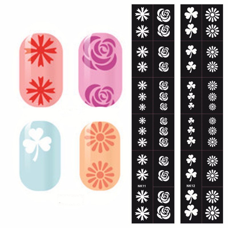 Распечатать ногти для маникюра