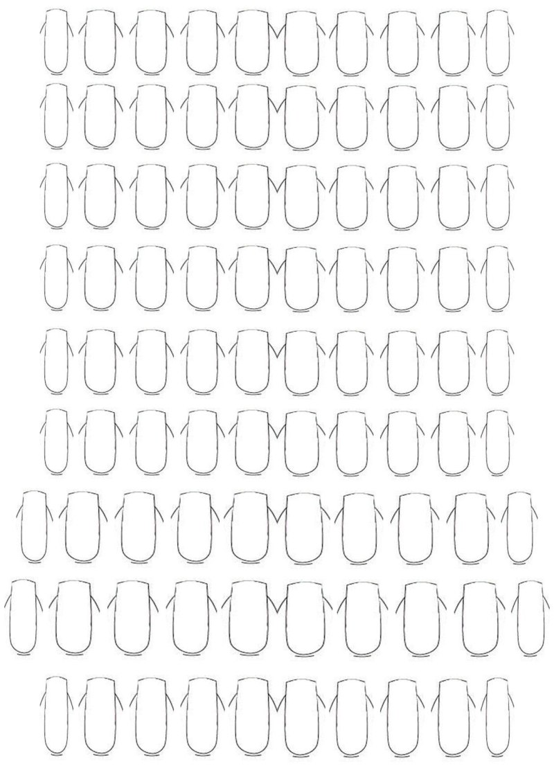 Трафарет для ногтей