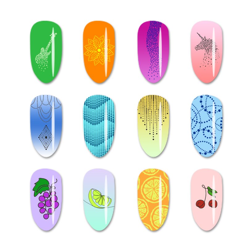 Пластина для стемпинга ZJOY Plus 008