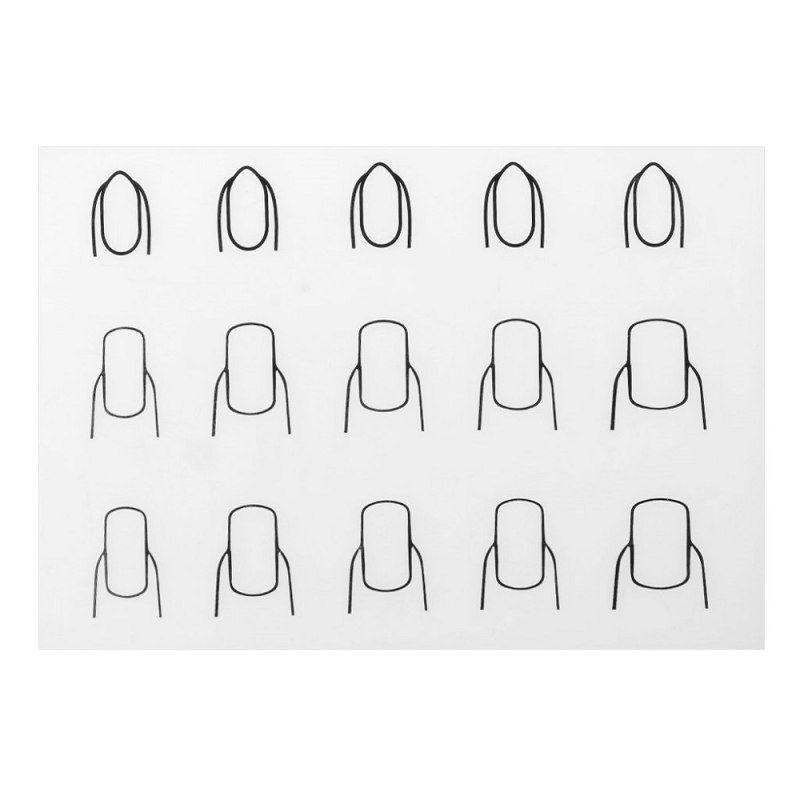 Распечатка ногтей для дизайна