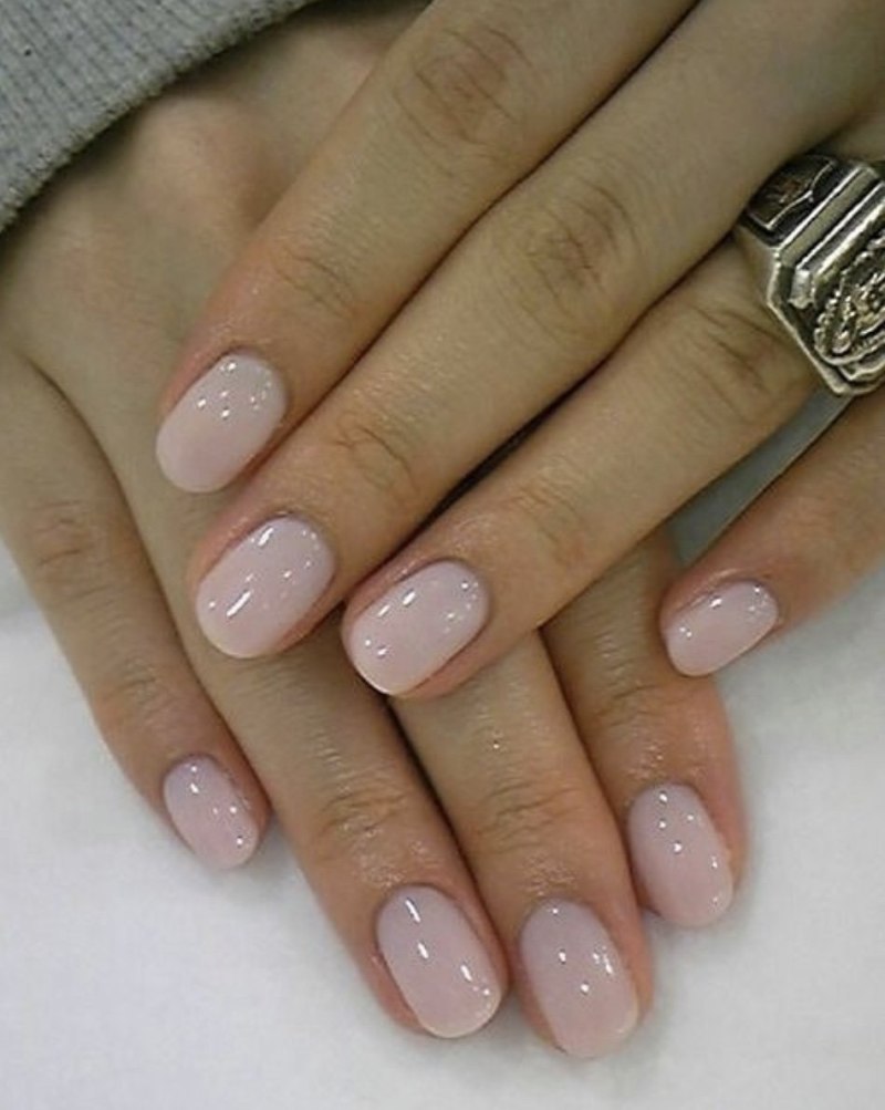 Ногти короткие