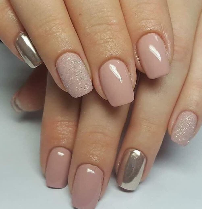 Маникюр в ю пастельных тонах