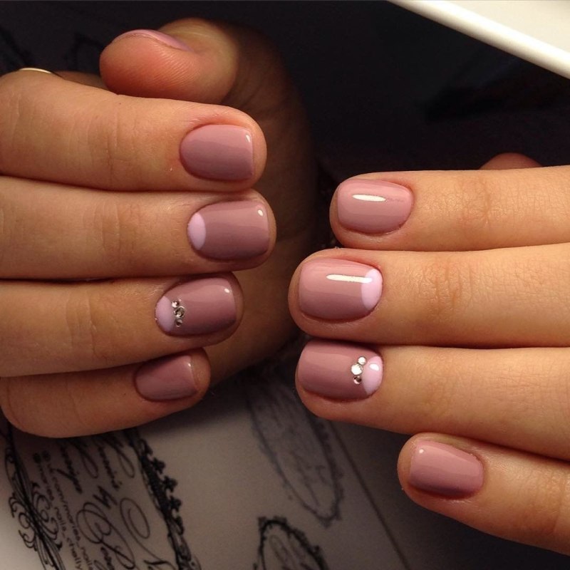 Гель-лак на короткие ногти