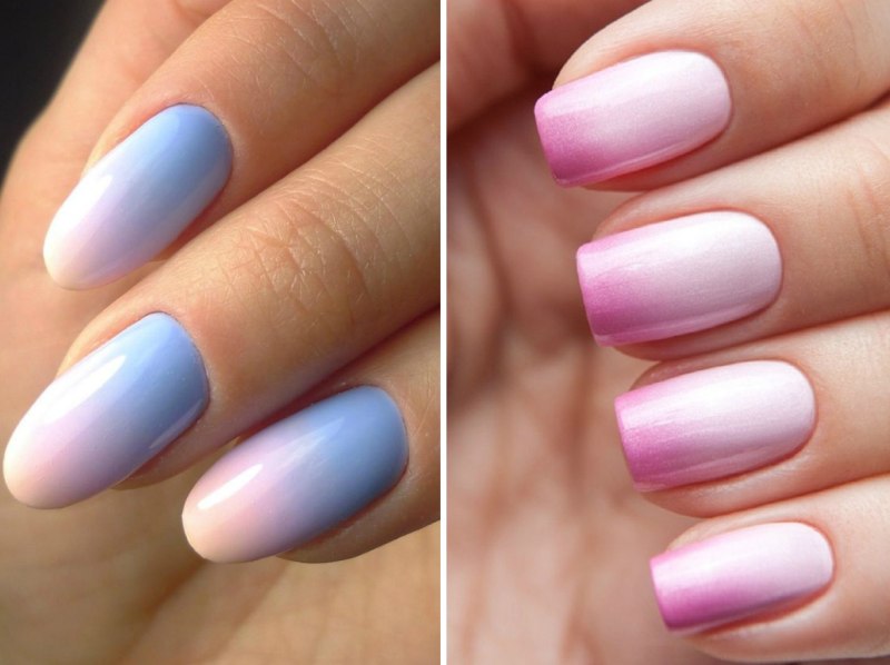 Разноцветный маникюр